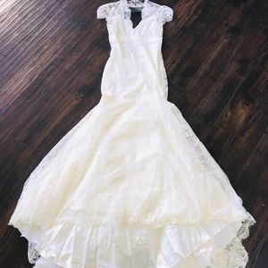 Monique Lhuillier angelike wedding dress sz 10 street 6
